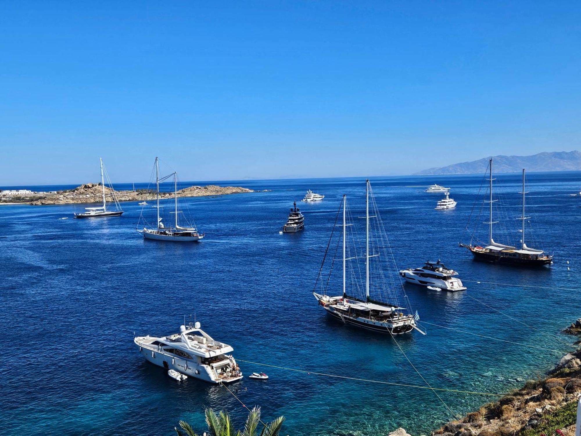 Aparthotel Mykonos Azure Psarou  Esterno foto
